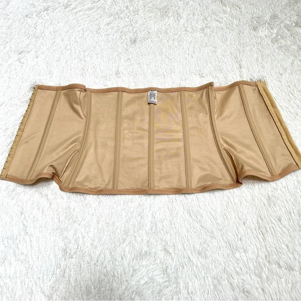 MIRACLESUIT Inches Off Waist Cincher Medium Beige/Nude Shapewear, Size XL
